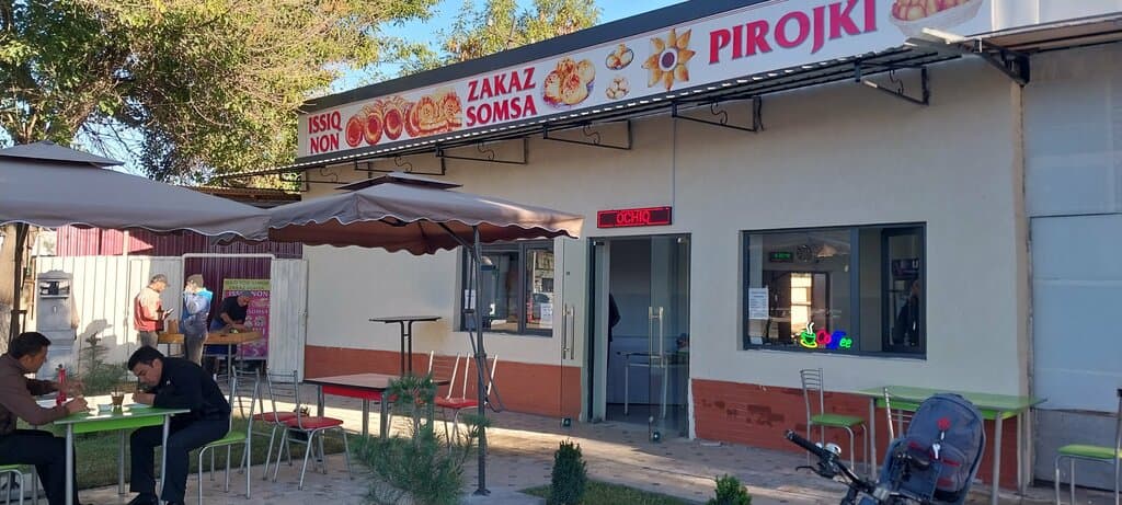 Киоск по продаже самсы